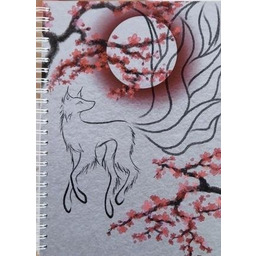 Zeszyt japoński A5/100K kropki