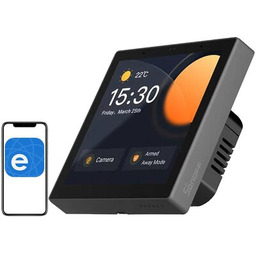 SONOFF Przełącznik ścienny NSPanel Pro Czarny Wi-Fi/ZigBee/Bluetooth