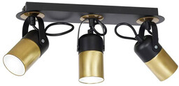Lampa sufitowa WILSON BLACK 3xGU10 MLP4852