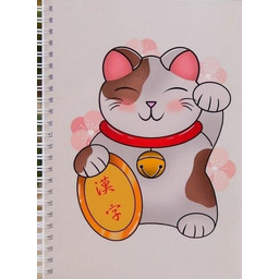 Zeszyt japoński A5/100K kropki