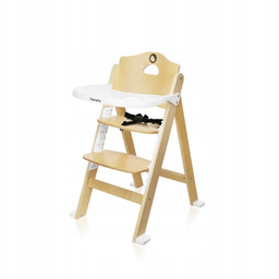 Lionelo krzesełko do karmienia Floris White Natural