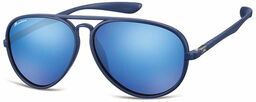 Montana Okulary MS29B granatowe lustrzane pilotki aviator