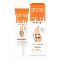 BIELENDA Skin Protect Krem ochronny SPF 50 rozświetlająco-energetyzujący