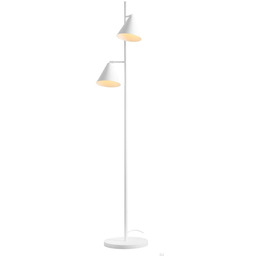 Lampa stojąca Form 2 Metalowa Biała