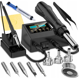 Stacja Lutownicza hot air lutownica na gorące powietrze