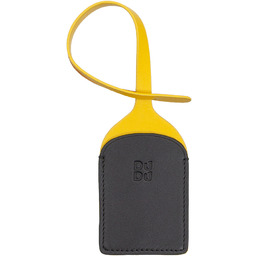 Skórzana zawieszka do bagażu DUDU adresownik