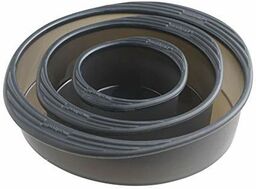 Mastrad Tortownica, silikonowa, szara, 5 x 30 x