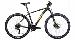 rower unibike shadow men 17" black-yellow Oryginał Box