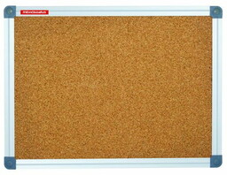 Tablica korkowa rama aluminiowa 30x40 cm MEMOBE /tc34alc/