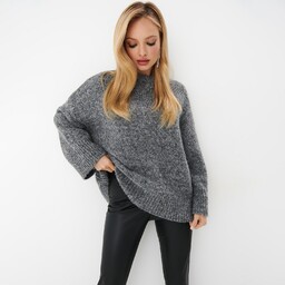 Mohito - Szary sweter oversize - Jasny szary