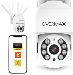 Kamera Ip Zewnętrzna Obrotowa IP65 40m 2,4GHz WiFi