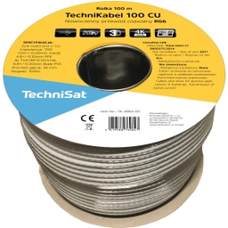 TechniSat TechniKabel 100 CU Szpula 100m Kabel koncentryczny
