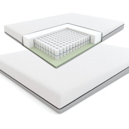 Materac 140x200 sprężynowy Fit.4.Sleep by Hilding średni twardy