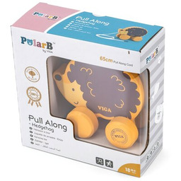 VIGA Zabawka PolarB Jeż Januszek do ciągnięcia 44003