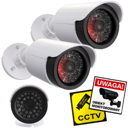 Maclean IR1800 Atrapa migająca dioda LED IP44, regulowany