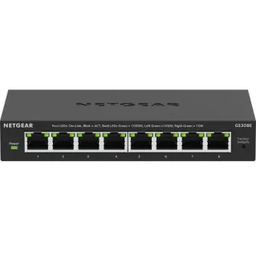 Netgear GS308E-400EUS Czarny Switch