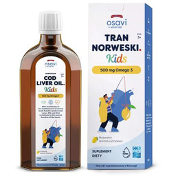 OSAVI Marine Tran norweski Kids 500mg Omega 3