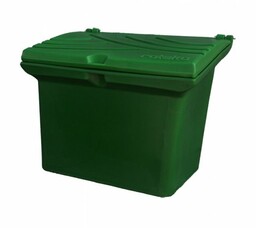 Roteko Pojemnik na sól i piasek 120L zielony