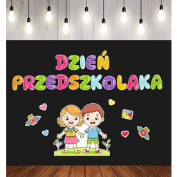 Dzień Przedszkolaka- zestaw dekoracji do gazetek szkolnych