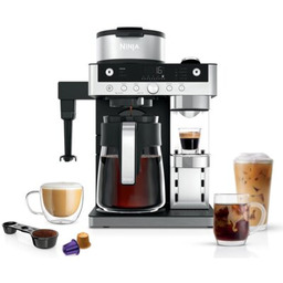 NINJA Ekspres Shark CFN803EU Czarno-stalowy