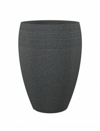 Wysoka donica Scheurich Lineo High 54 Schwarz Granit