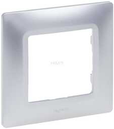 Niloe Selection - Ramka Pojedyncza - Aluminium Legrand