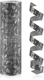 Serpentyna holograficzna - czarna - 18 szt.