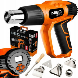 Neo Tools Opalarka Elektryczna 2000W LCD 2000W 50-600C