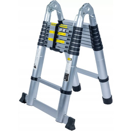 Drabina Teleskopowa Aluminiowa 5M Składana Przystawna 150kg Lekka