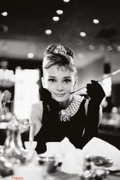 Audrey Hepburn - Śniadanie u Tiffanego - plakat