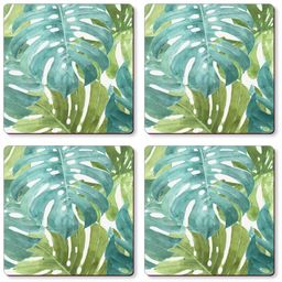 PODKŁADKI KORKOWE MAŁE CALA HOME Tropical Green -