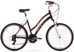 Rower miejski damski z przerzutkami Romet 26 cali