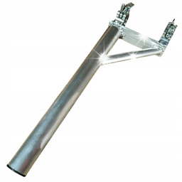 Rozszerzenie dostawka ramię do kratownicy srebrne 45-52 mm