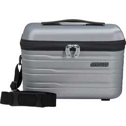 AMERICAN TOURISTER Kosmetyczka Flashine Beauty Case Srebrny