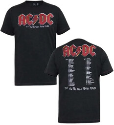 Duży T-shirt Czarny ''AC/DC'' JAILBREAK-D555