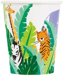 Kubeczki urodzinowe Safari - 266 ml - 8