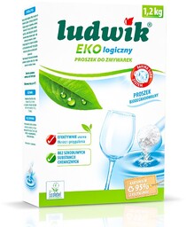 Ludwik ekologiczny proszek do zmywarek usuwa tłuszcz formuła