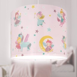 Lampa wisząca Dalber Fairy Dreams, multicolor, Ø 33