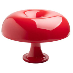 Artemide - Nessino Lampa Stołowa Czerwonya