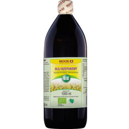 Ekologiczny olej rzepakowy tłoczony na zimno BIO 1L