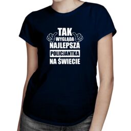 Tak wygląda najlepsza policjantka na świecie - damska