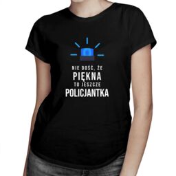 Nie dość, że piękna to jeszcze policjantka -