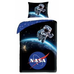 Halantex Pościel bawełniana 140x200 Nasa poszewka 70x90 Kids