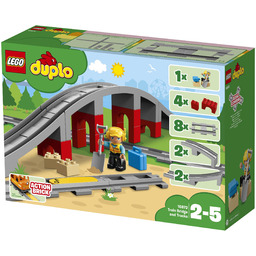 Lego 10872 Duplo Tory kolejowe i wiadukt