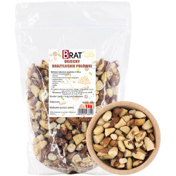 Orzechy Brazylijskie Połówki 1Kg