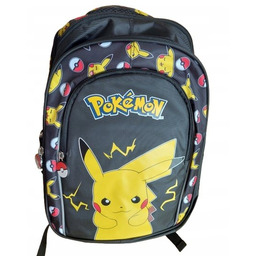 POKEMON PIKACHU Plecak szkolny wielokomorowy A4 TORNISTER SZKOŁA