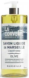 Oliwkowe Mydło Marsylskie w Płynie, La Corvette, 1000ml