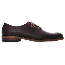 Unikatowe brązowe wiedenki/oxfordy Buty męskie T198 r. 42