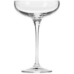 Krosno Glass Płaskie kieliszki do szampana, Harmony, 280