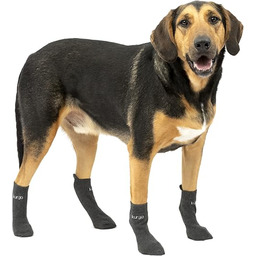 Kurgo Skarpety dla psa Blaze, elastyczne skarpety outdoorowe,